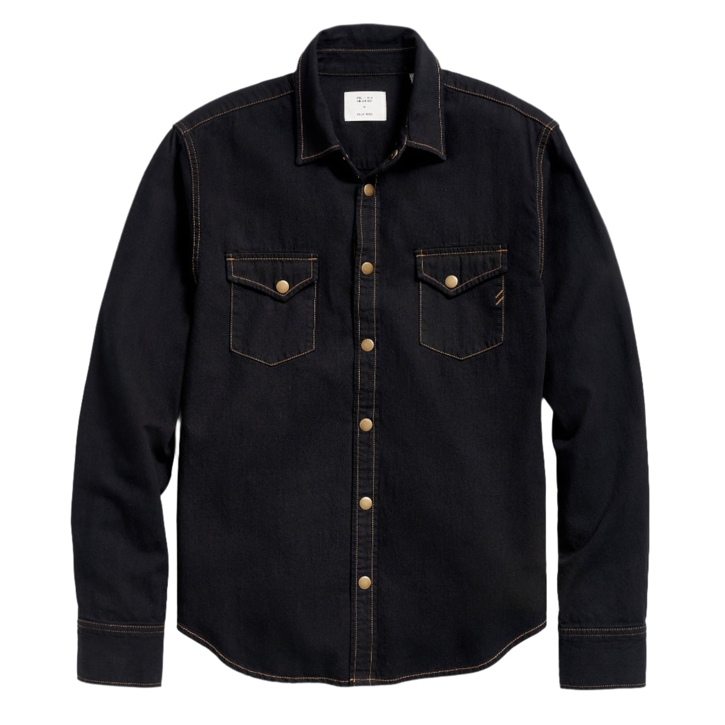 Billy Reid Shoals Black Denim Shirt