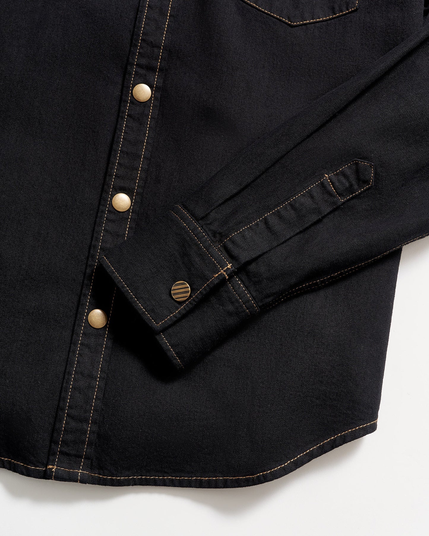 Billy Reid Shoals Black Denim Shirt