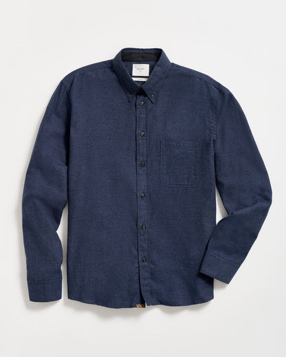 Billy Reid Tuscumbia Classic Shirt Navy