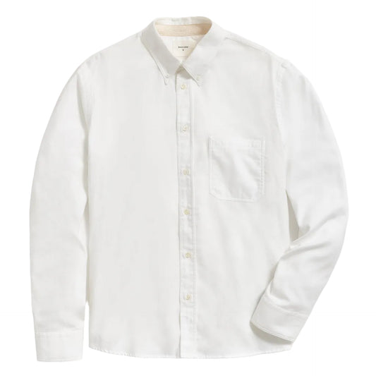 Billy Reid Tuscumbia Classic Shirt White