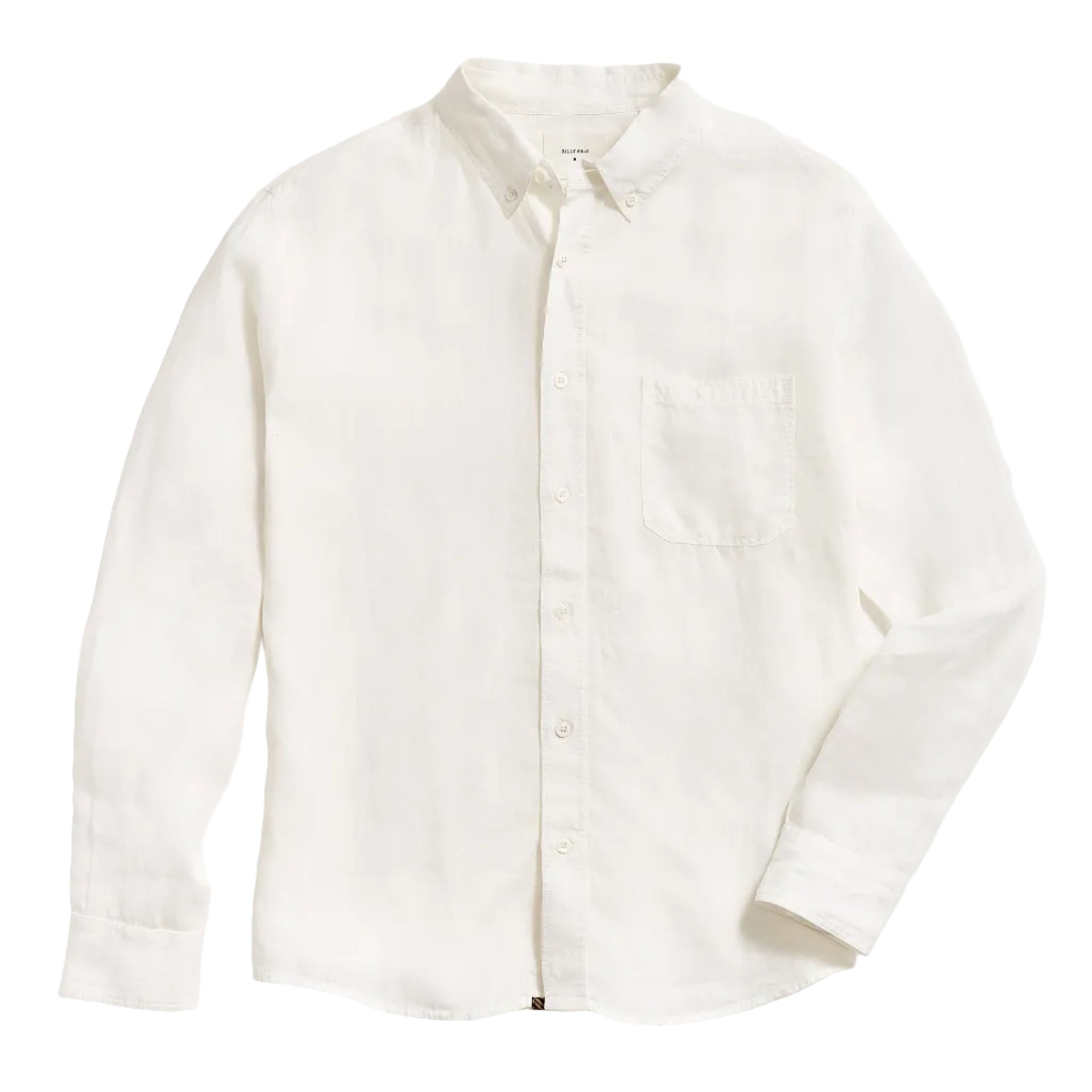 Billy Reid Tuscumbia Linen Shirt Button Down White