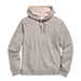 Billy Reid Rib Hoodie Pullover - Flint Grey