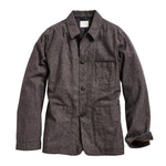 Billy Reid Chambray Chore Jacket - Charcoal