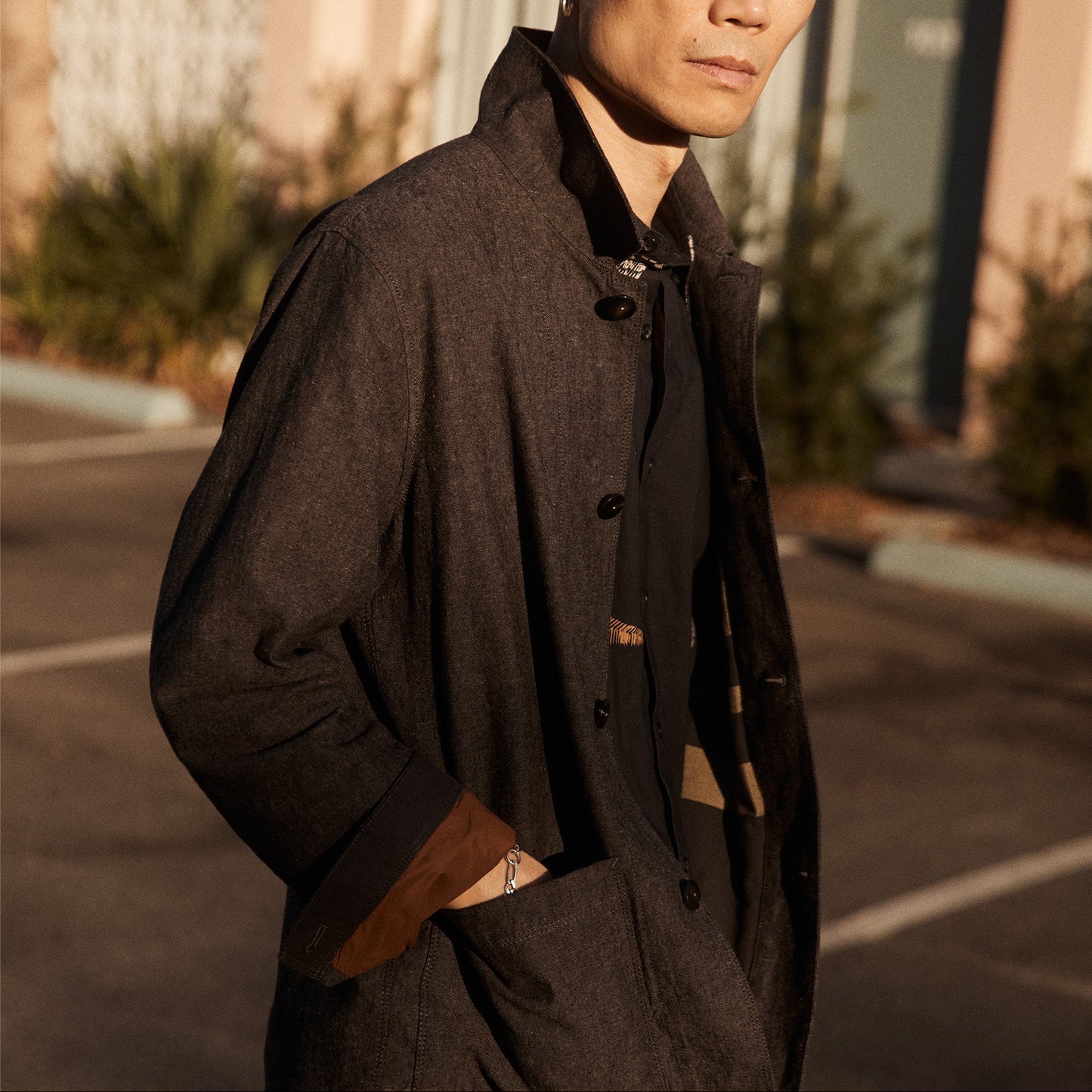 Billy Reid Chambray Chore Jacket
