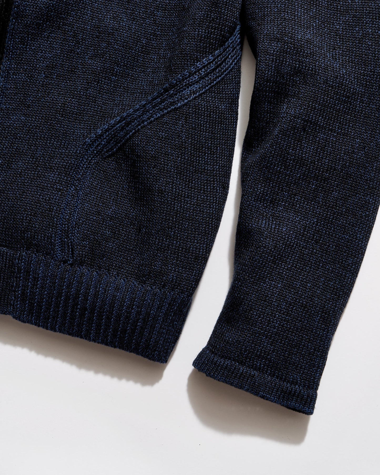 Linen Sweater Track Jacket