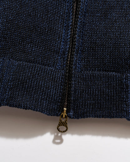 Linen Sweater Track Jacket