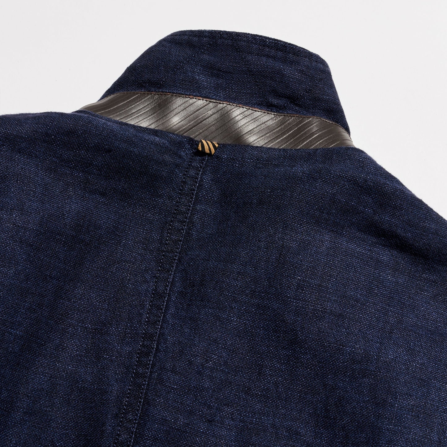 Billy Reid Canvas Linen Bond Peacoat