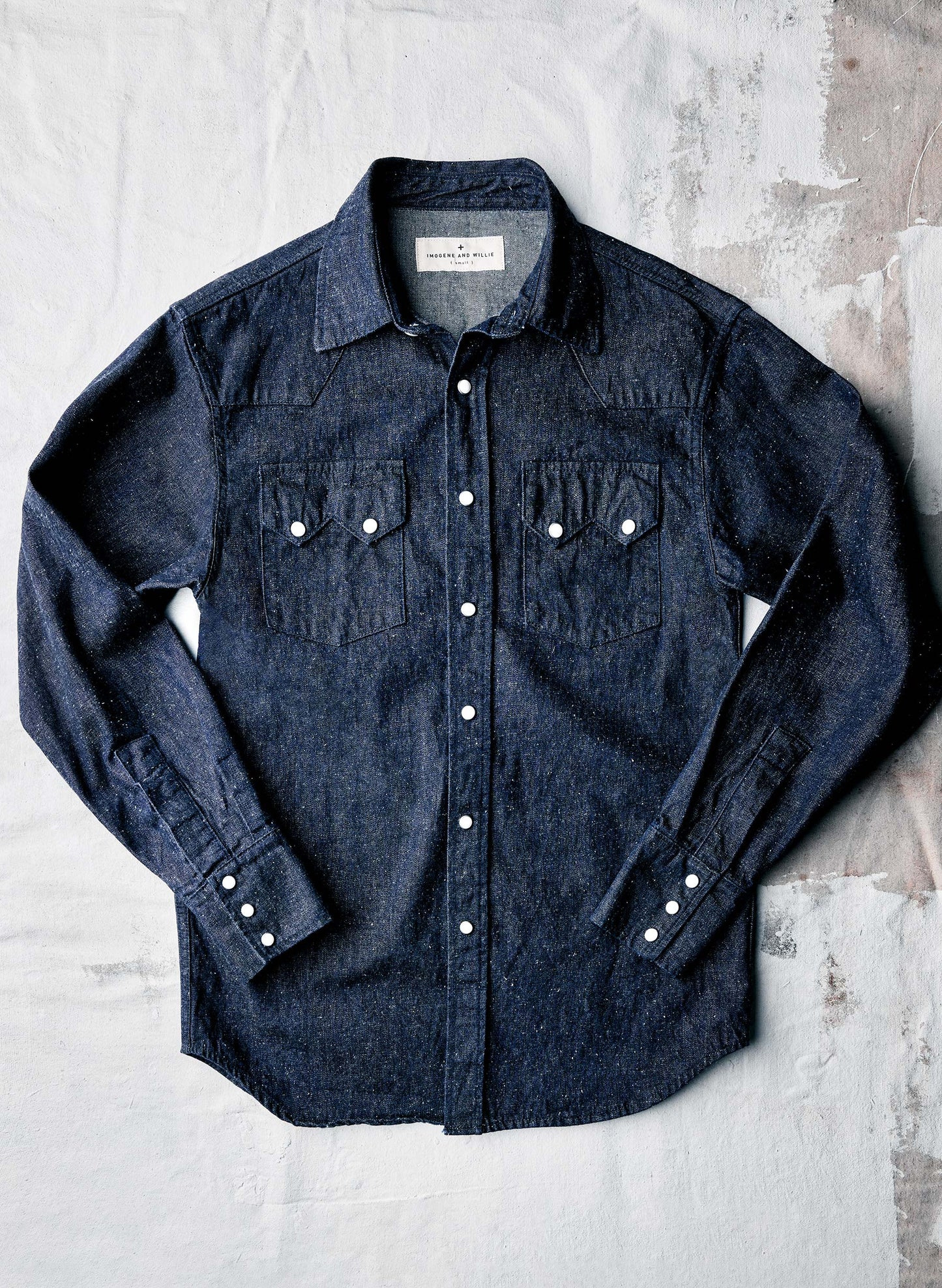 imogene + willie the sawtooth pearl snap