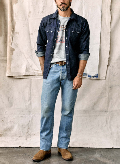 imogene + willie the sawtooth pearl snap