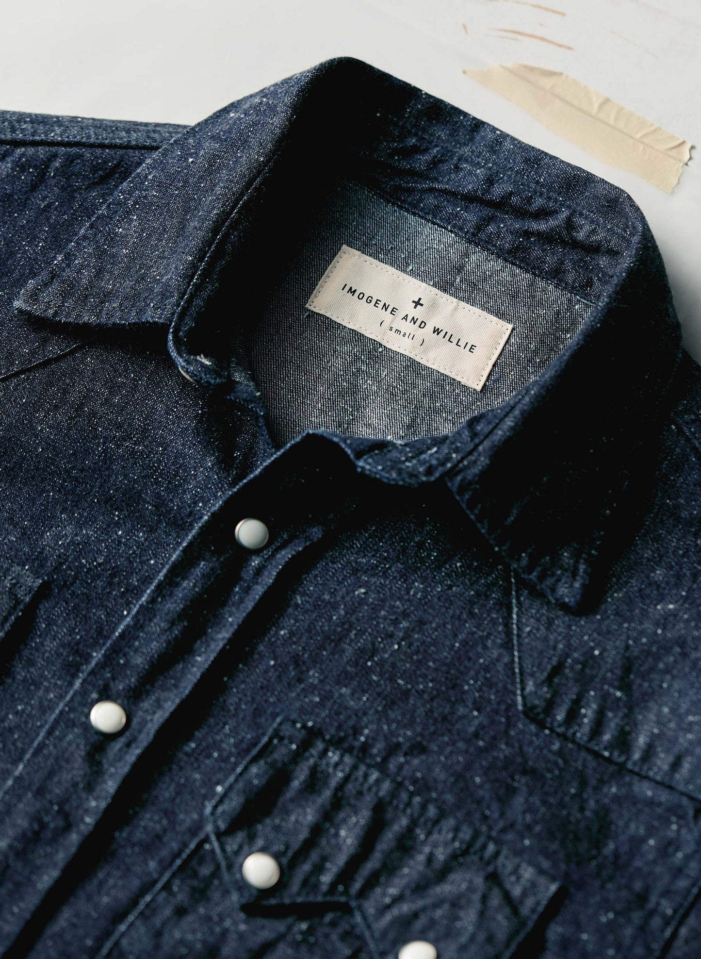 imogene + willie the sawtooth pearl snap