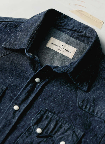 imogene + willie the sawtooth pearl snap