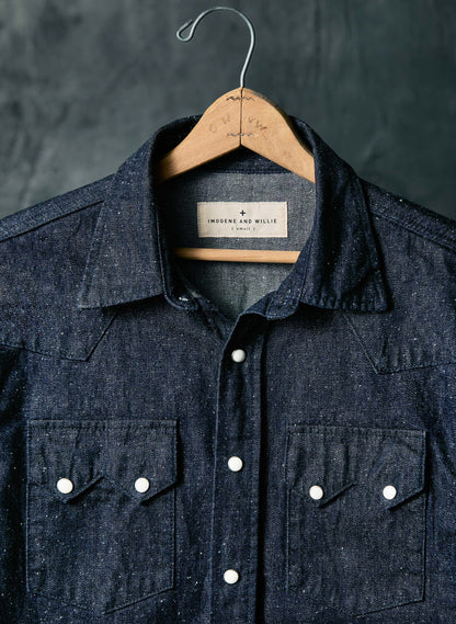 imogene + willie the sawtooth pearl snap