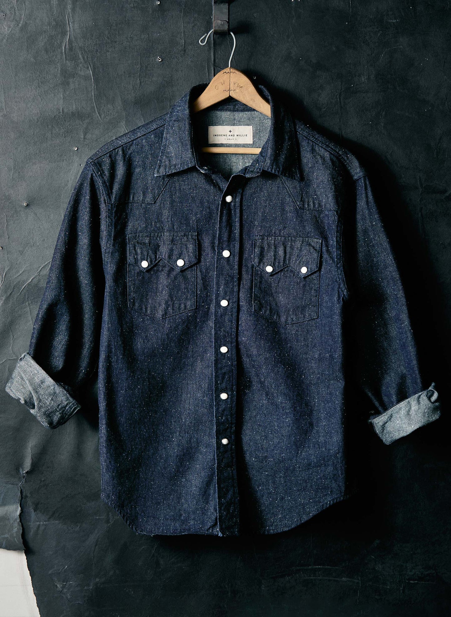 imogene + willie the sawtooth pearl snap