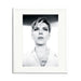 Scarlett Johansson Framed Print - White Frame