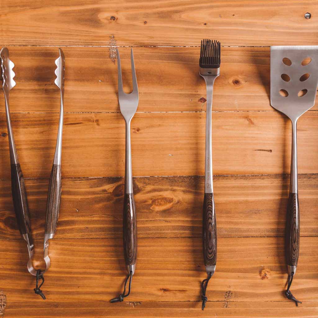 Schmidt Brothers Carbon Grilling Set