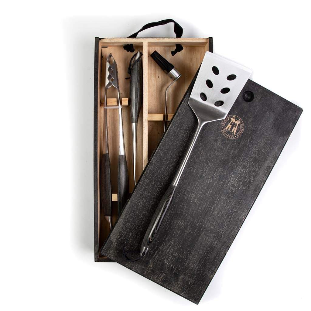 Schmidt Brothers Carbon Grilling Set