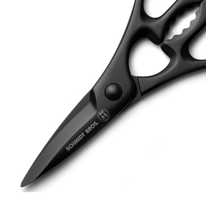 Schmidt Bros. Jet Black Forged Kitchen Shears