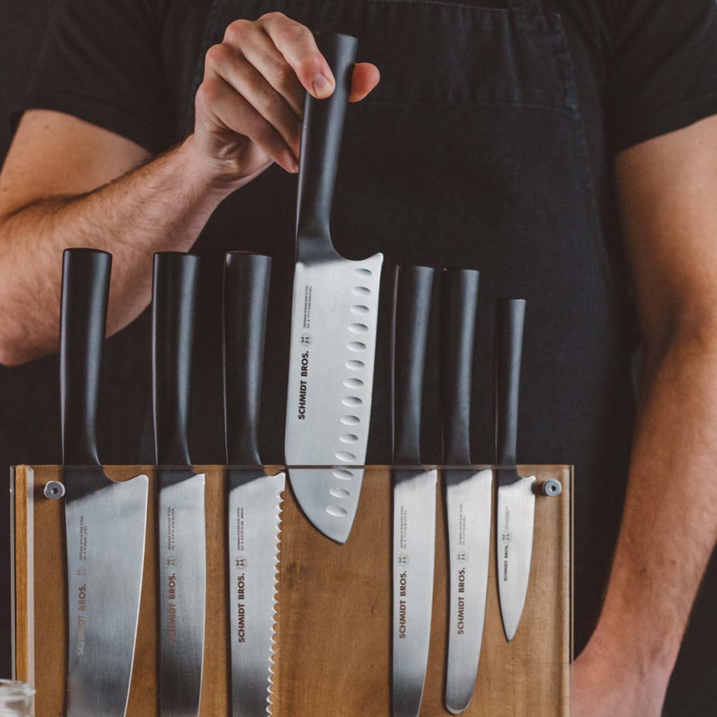 Schmidt Bros. Carbon 6 15-Piece Knife Block Set