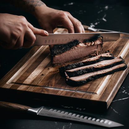 Schmidt Bros. Zebra Wood BBQ 6-Piece Knife Set