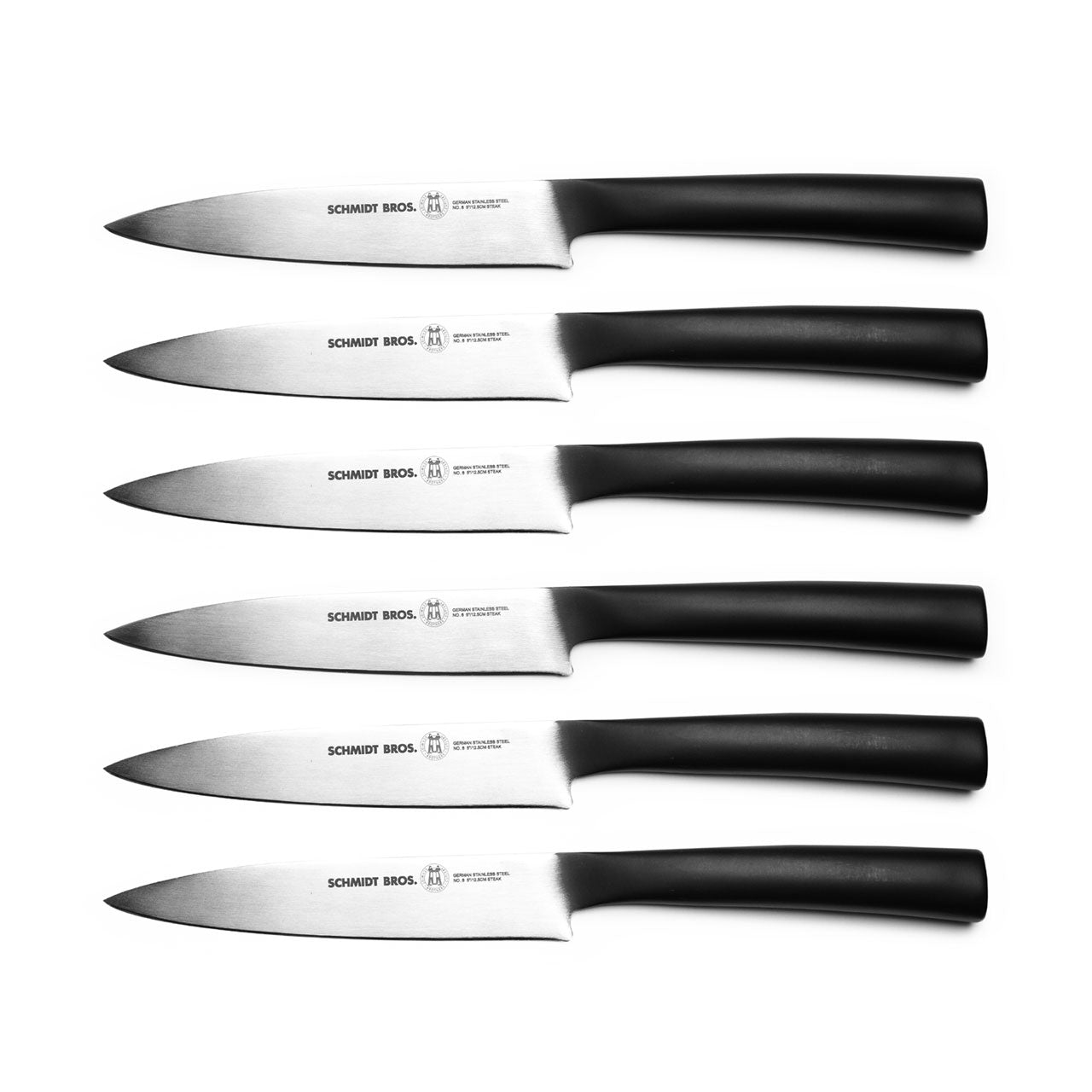 Schmidt Bros. Carbon Steak Knife Set