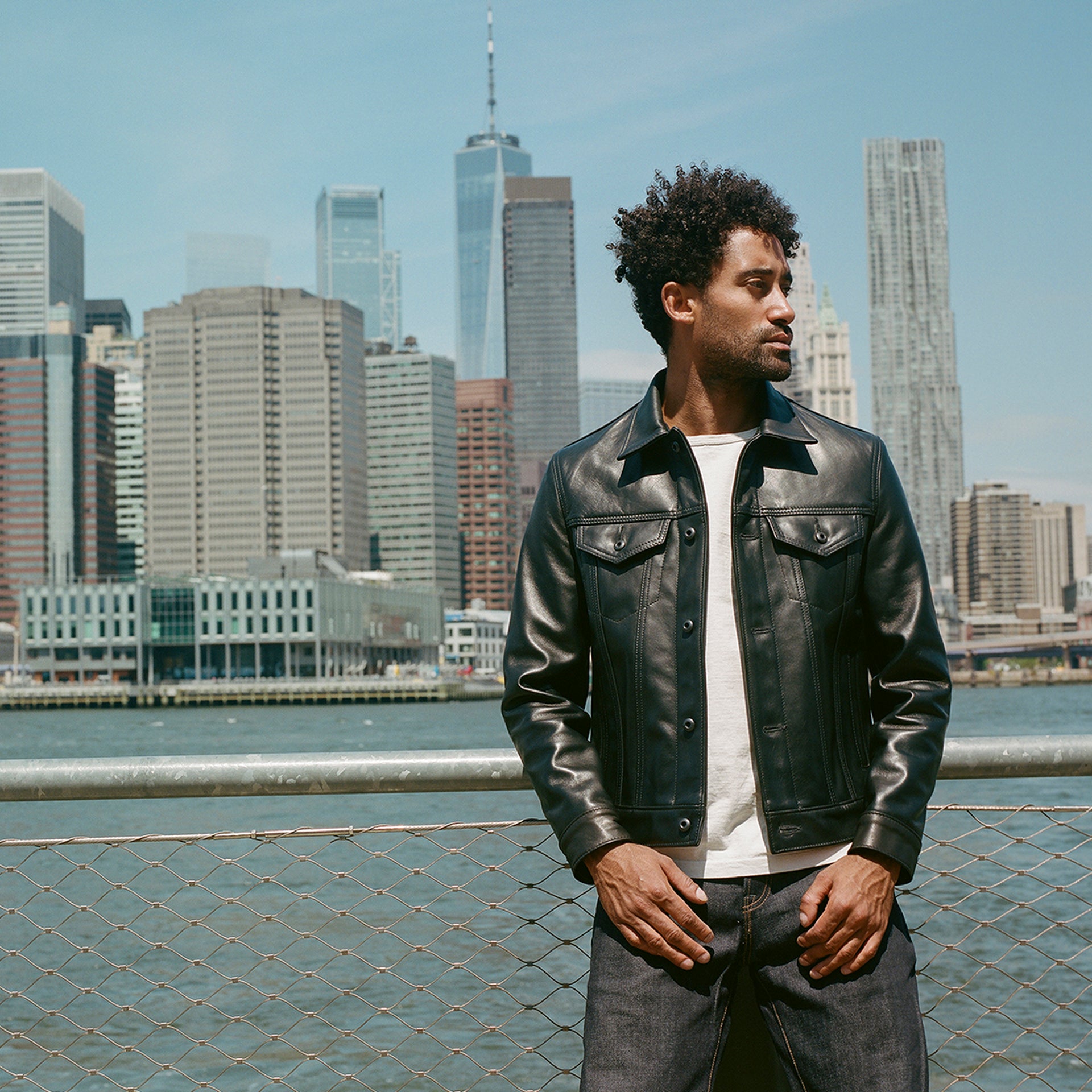 Schott Cowhide Jean Style Jacket | Uncrate Supply