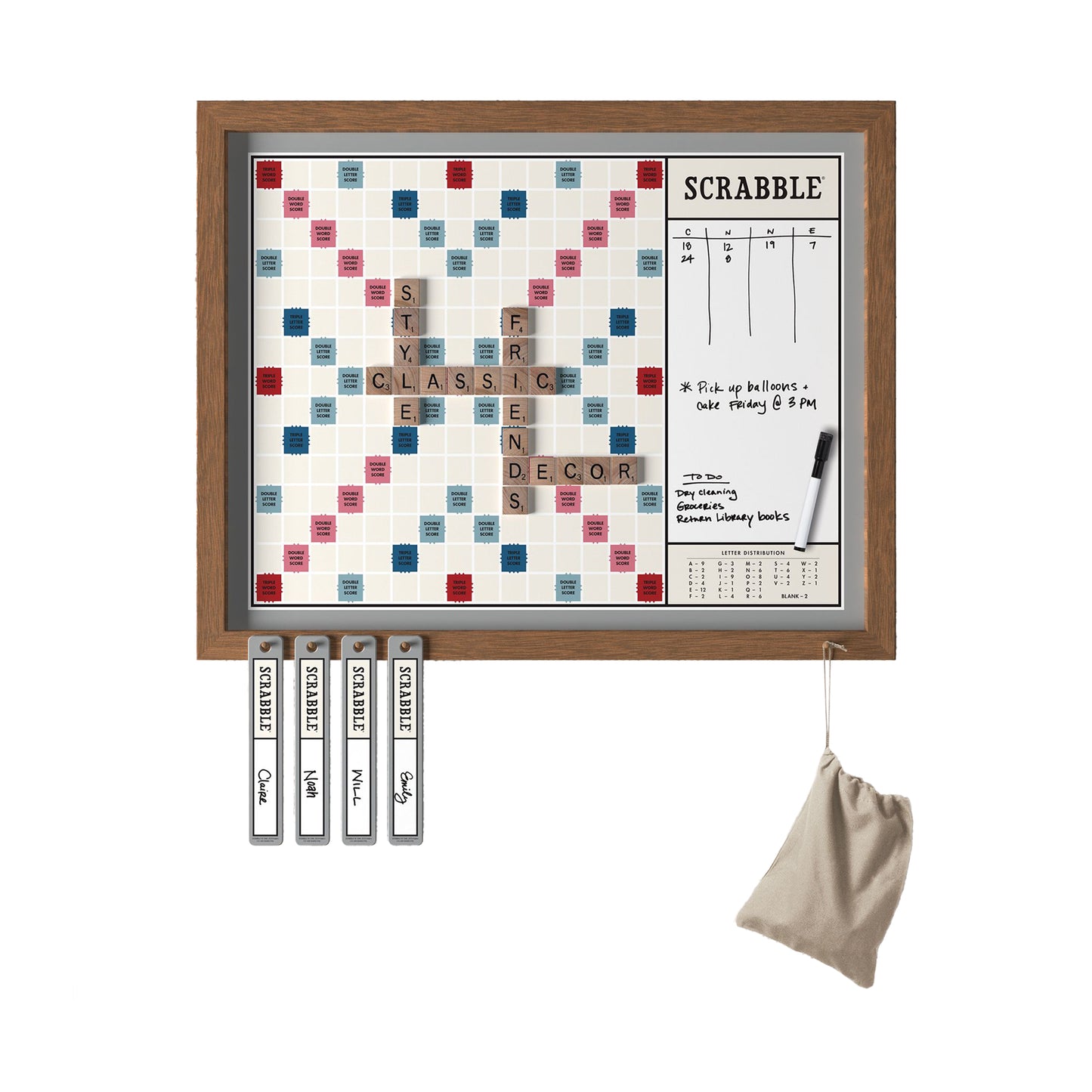 Scrabble Vintage Wall Edition