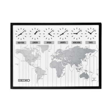 Seiko World's View Wall Clock