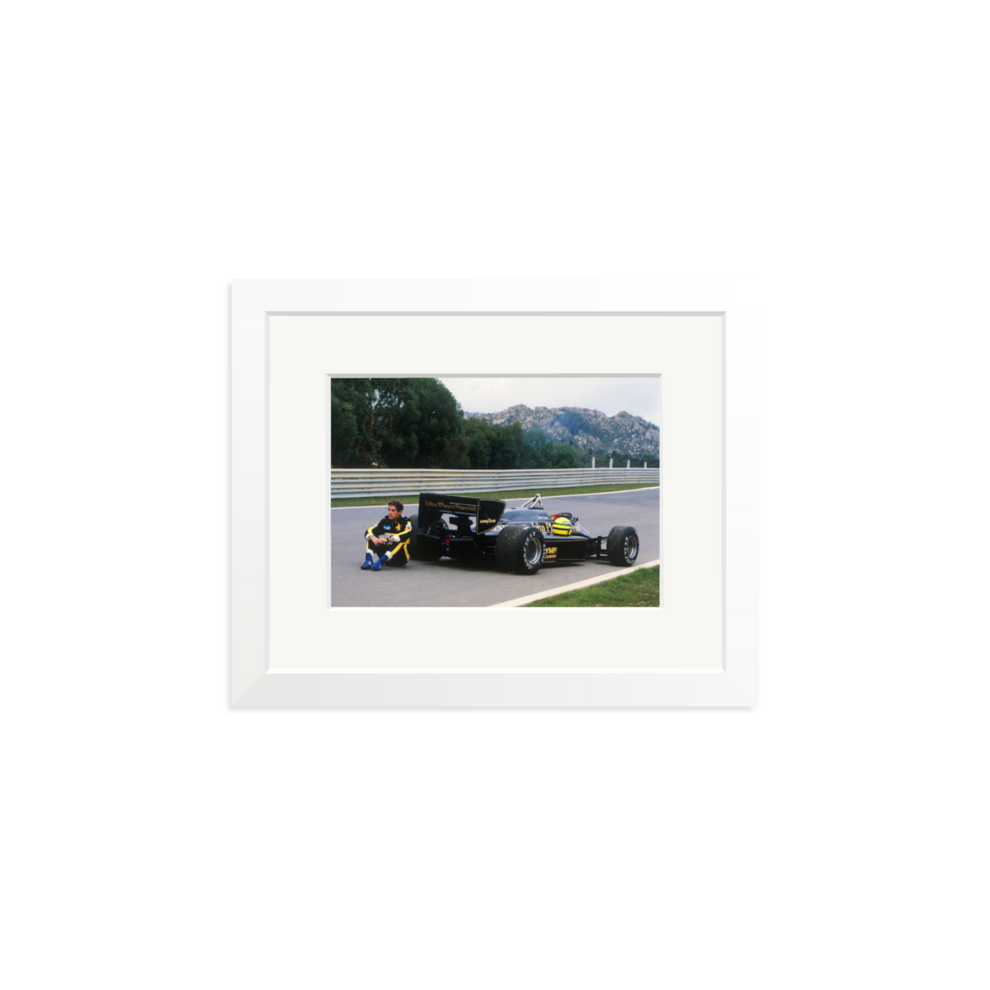 Senna at the Portuguese GP