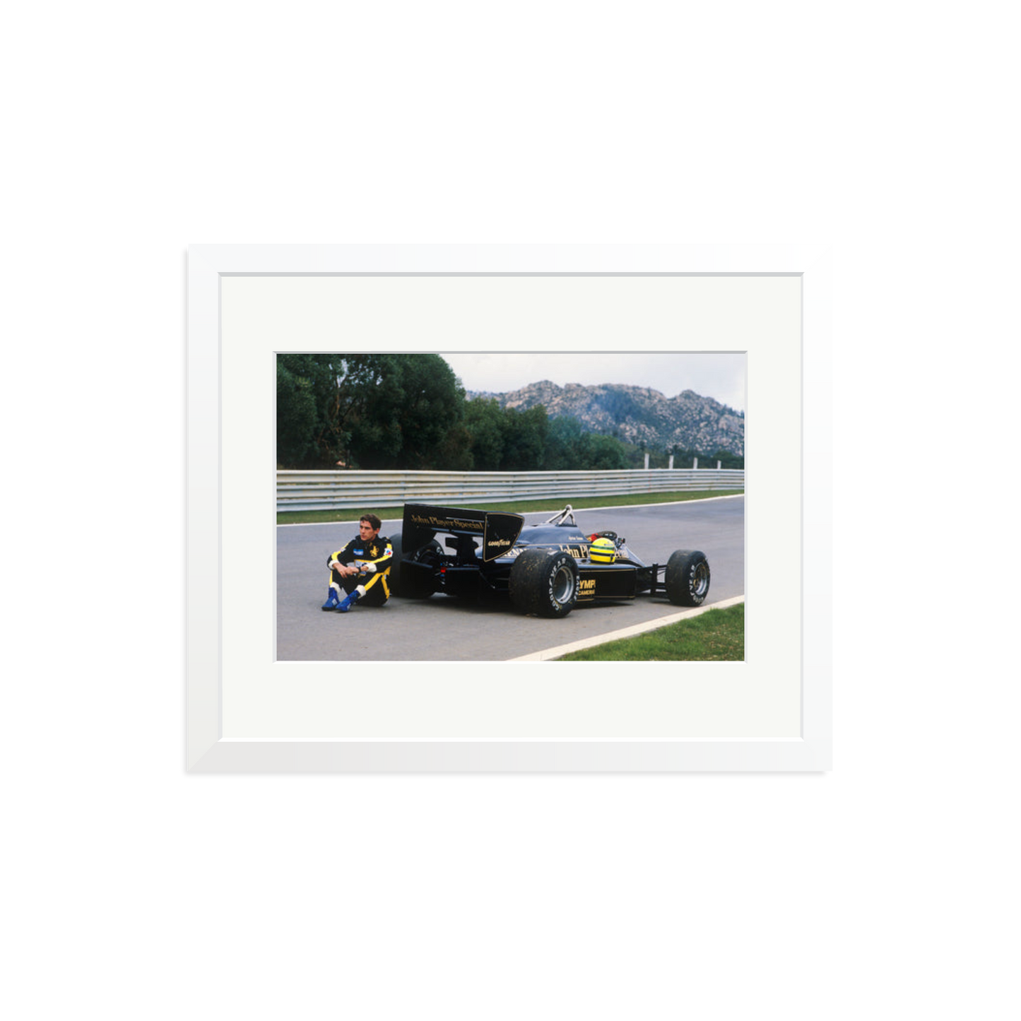 Senna at the Portuguese GP