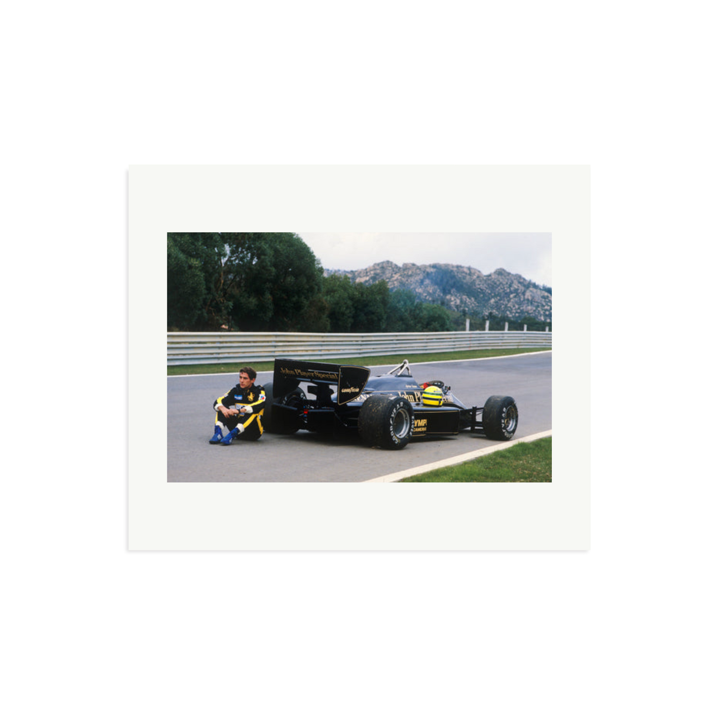 Senna at the Portuguese GP