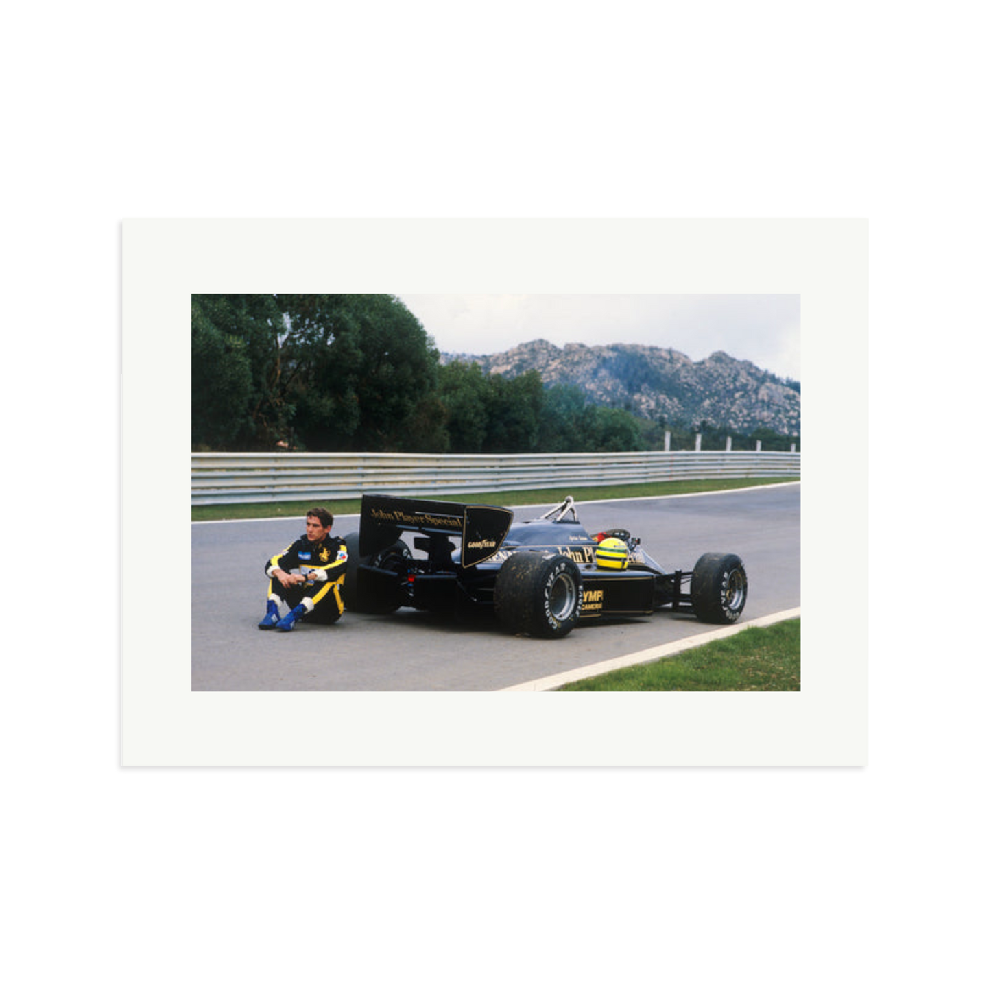 Senna at the Portuguese GP