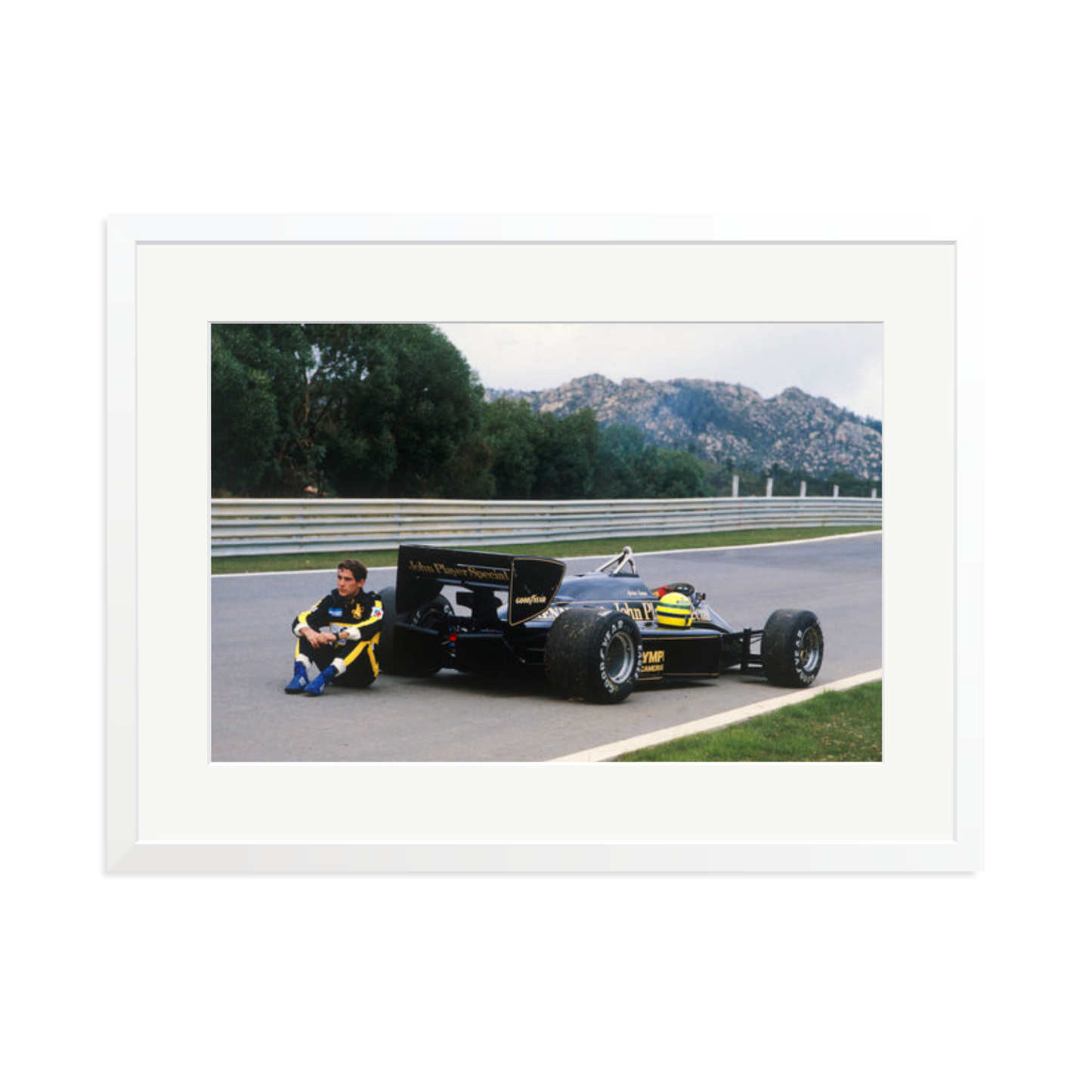 Senna at the Portuguese GP