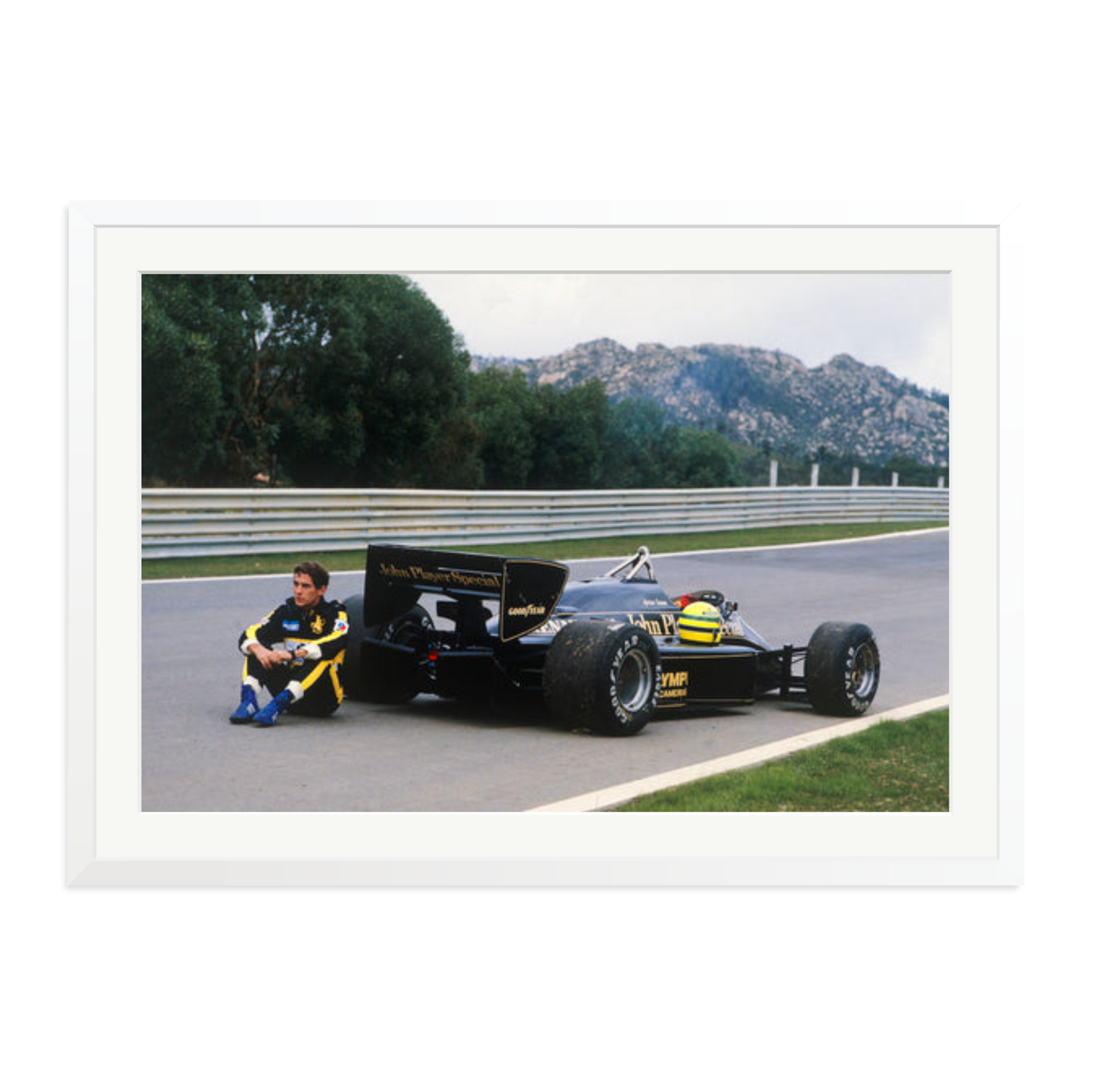 Senna at the Portuguese GP