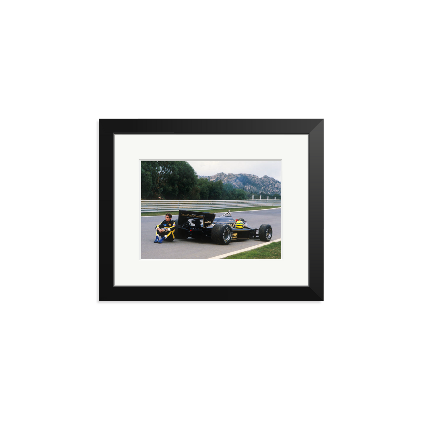 Senna at the Portuguese GP