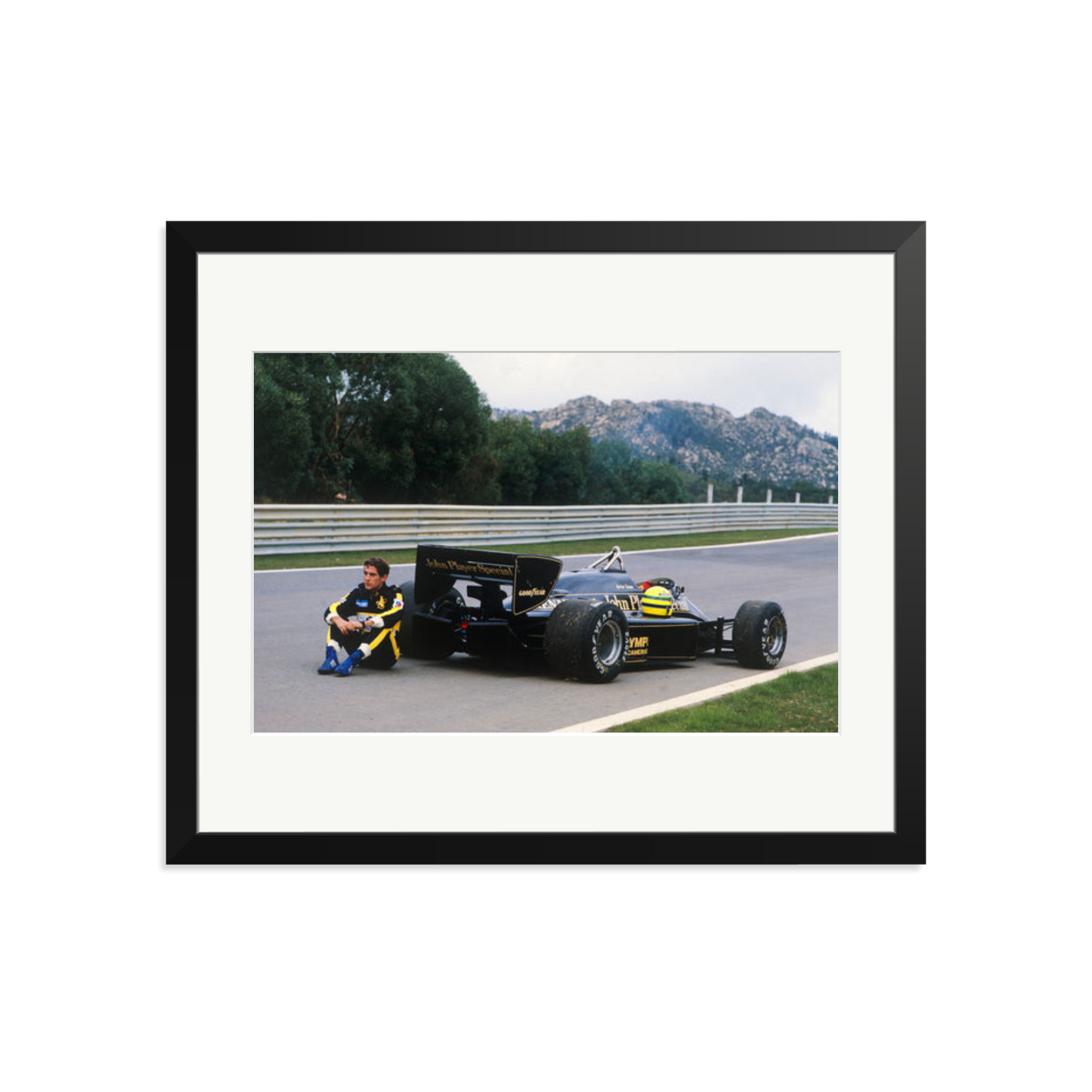 Senna at the Portuguese GP