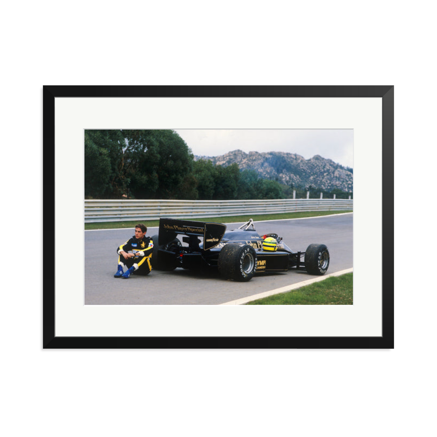 Senna at the Portuguese GP