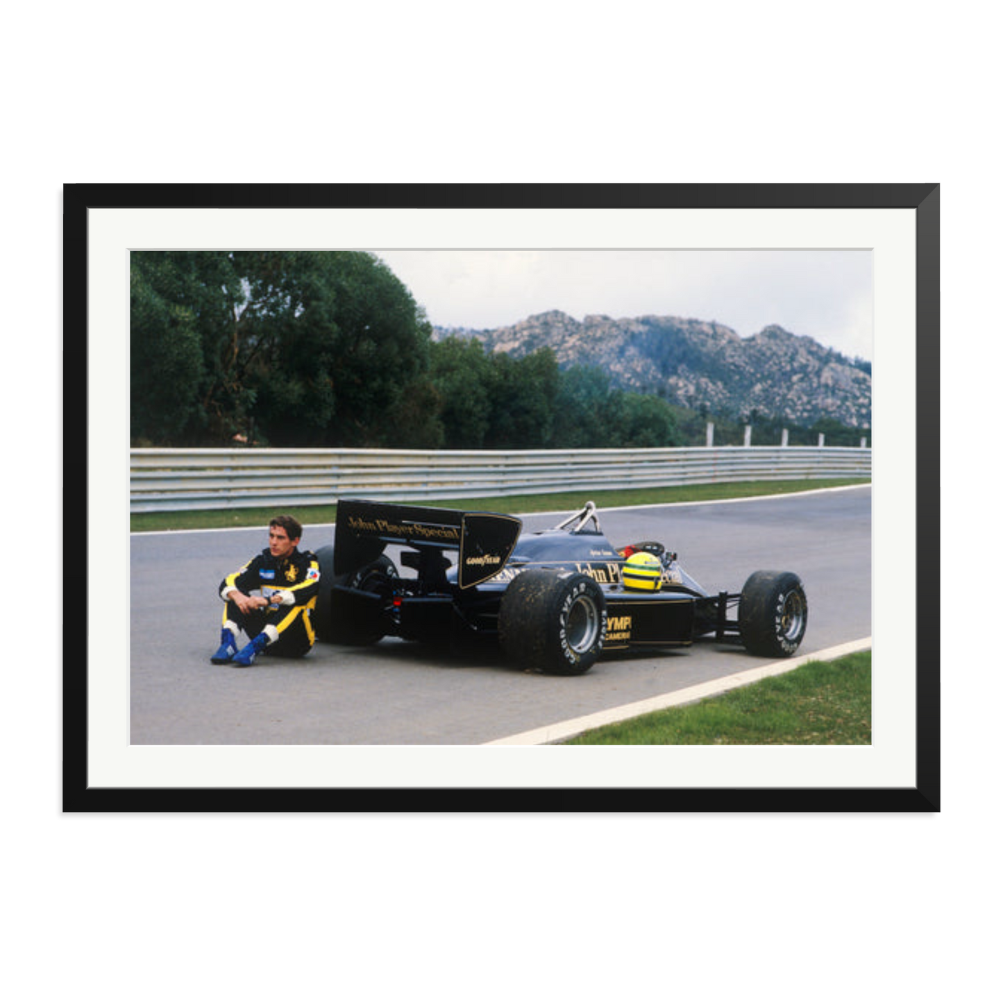 Senna at the Portuguese GP