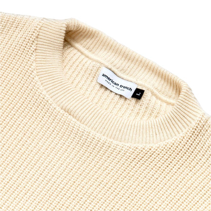 American Trench Shaker Stitch Sweater