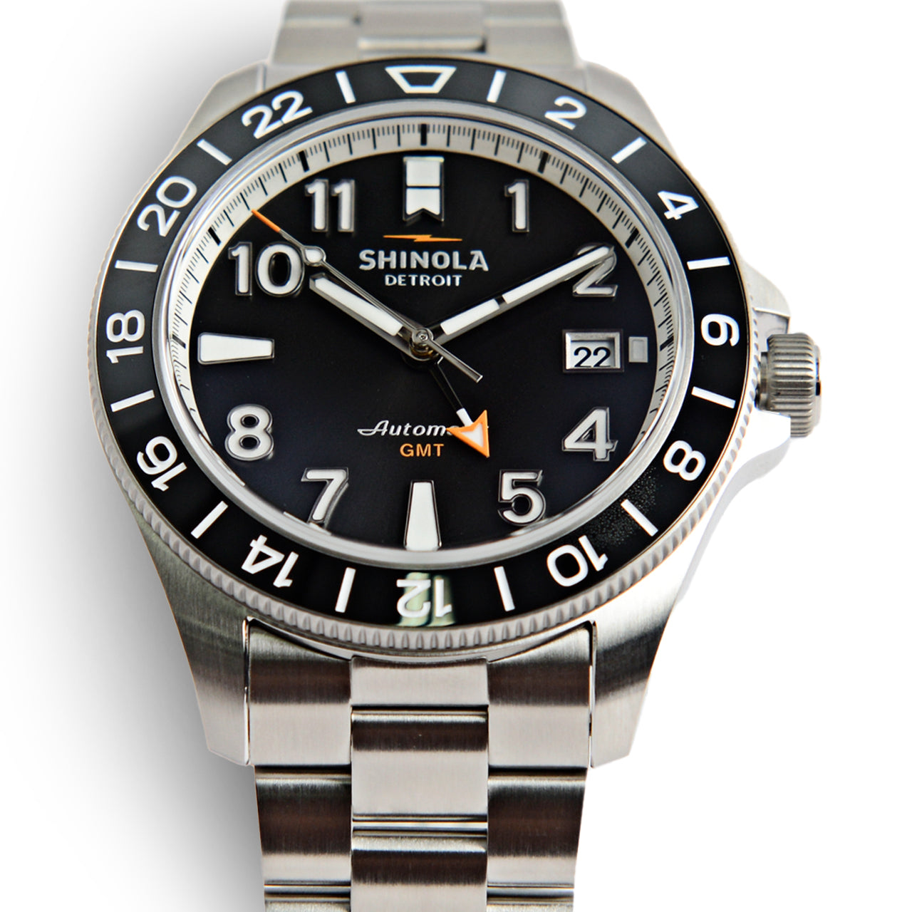 Stanford University Shinola Watch, The Detrola 43 mm Black Dial | M.LaHart  & Co.