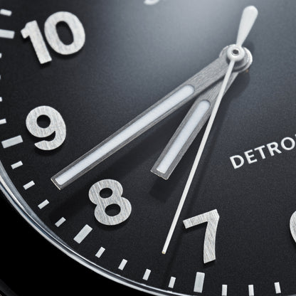 Shinola Double Black Detrola Watch