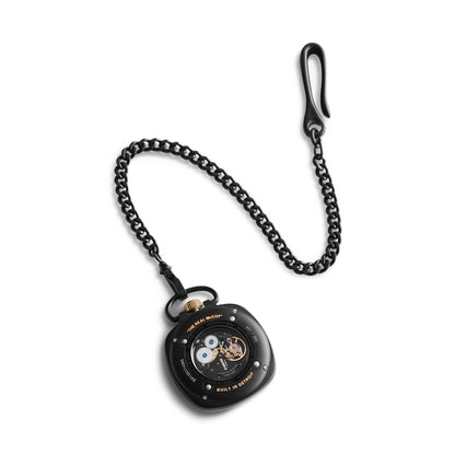 Shinola Elijah McCoy Mechanic Pocket Watch