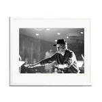 Frank Sinatra Framed Print - White Frame