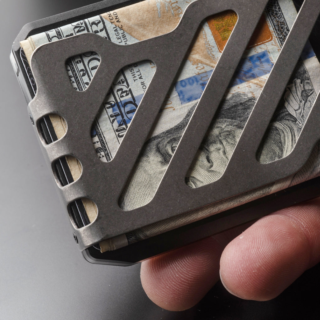 Dango SK1 Slide Kick Wallet with Titanium Money Clip