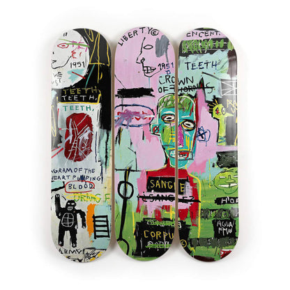 The Skateroom Basquiat In Italian Wall Art