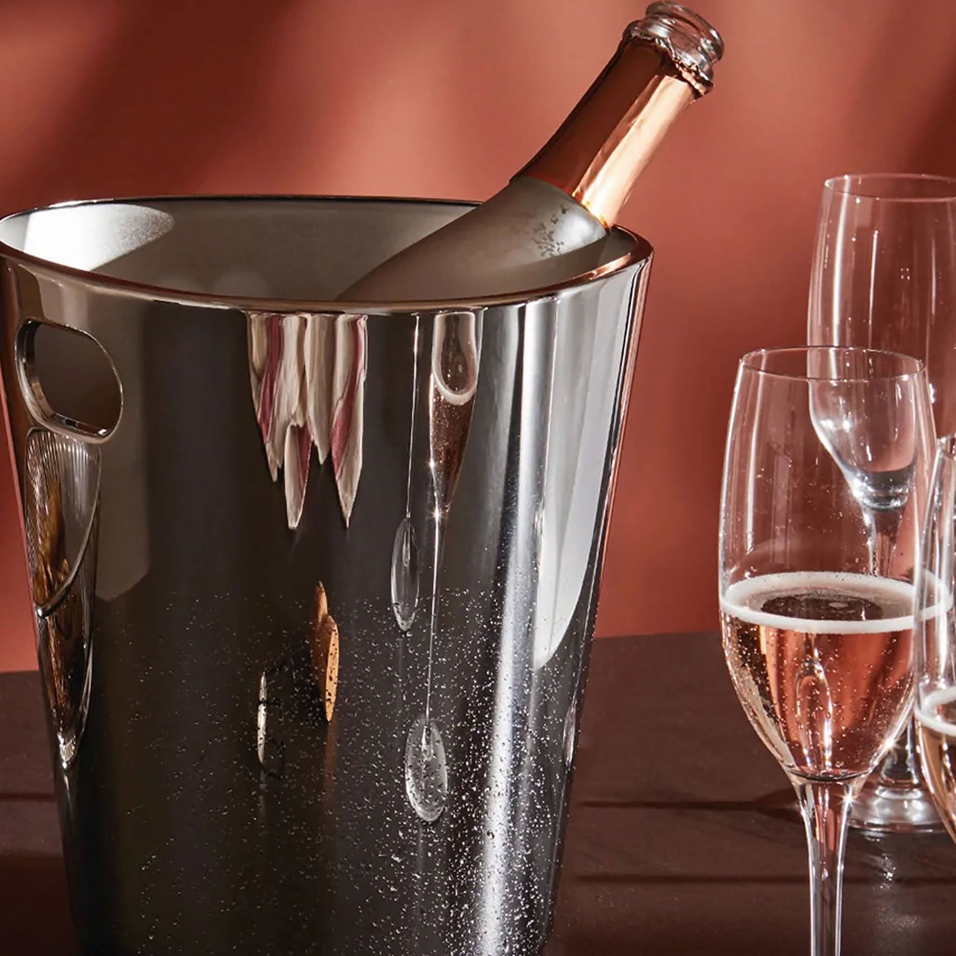 Alessi Bolly Wine & Champagne Cooler | Uncrate Supply