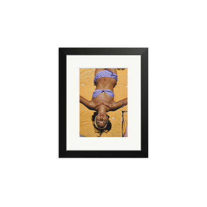 Slim Aarons 'Bianca Volpato' Framed Print Black Small