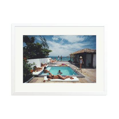Slim Aarons 'Buzios' White XL