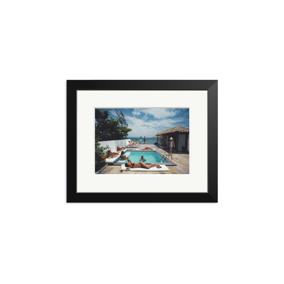 Slim Aarons 'Buzios' Black Small