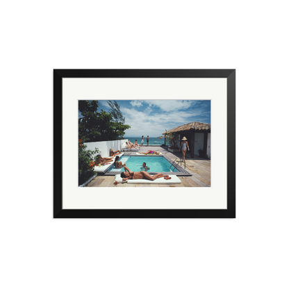Slim Aarons 'Buzios' Black Medium