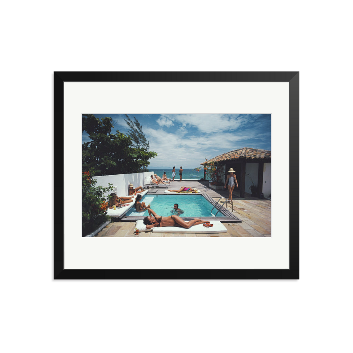 Slim Aarons 'Buzios' Black Large